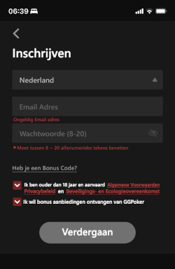 GGPoker Registratie Nederland