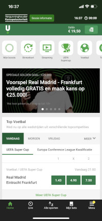 Unibet gok app echt geld Nederland