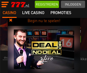 Deal or No Deal Live Online