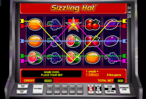 online Fruitautomaten spelen gratis - Sizzling Hot