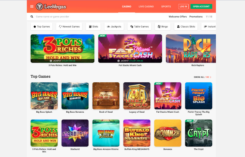 LeoVegas Online Casino in Nederland