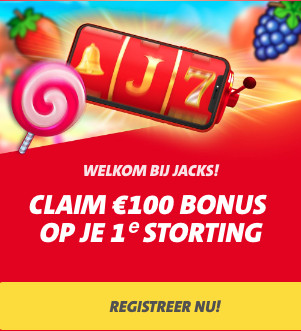 Jack's Casino bonus code voor casino welkomstbonus