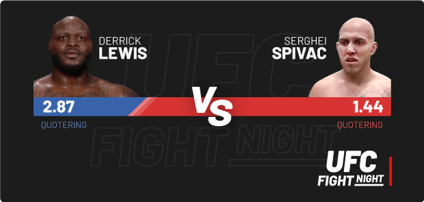 Voorspelling UFC Lewis vs. Spivac