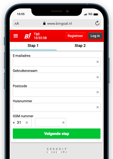 Bingoal.nl registratie met een bonus