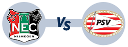 Eredivisie voorspelling NEC vs PSV wedstrijd