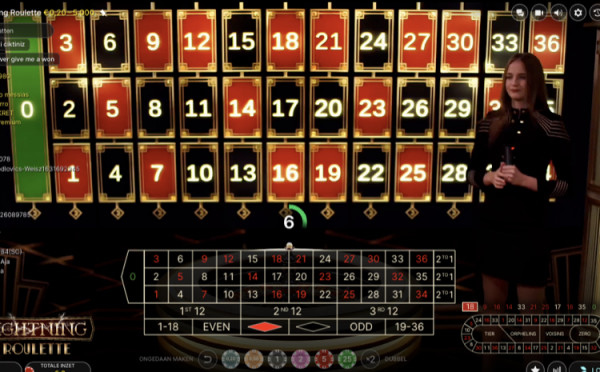 Lightning Roulette Recensie van online casino