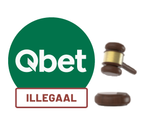 Qbet is illegaal in Nederland