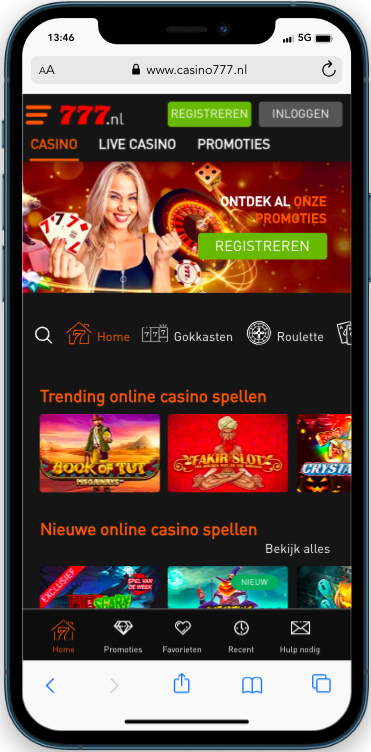 mobiele casino's casino777