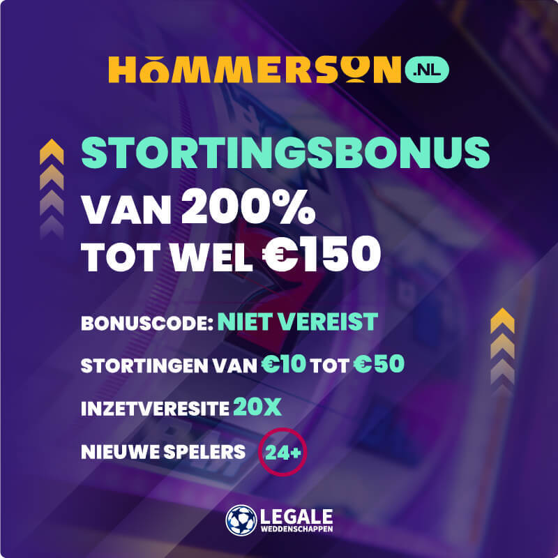 Online Casino Hommerson Welkomstbonus