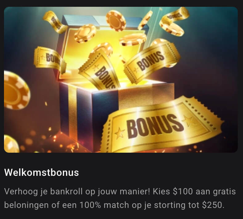 GGPoker welkomstbonus Nederland