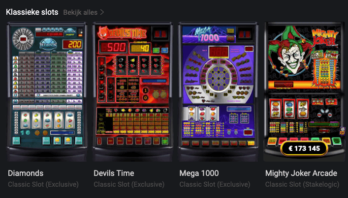One Casino - klassieke online slots