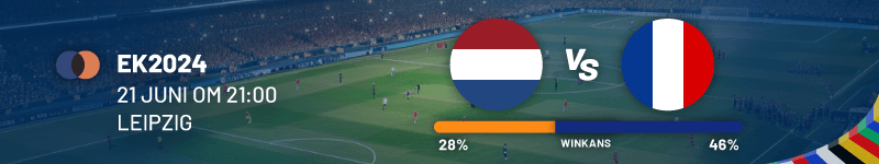 voorspelling Nederland Frankrijk EK 2024